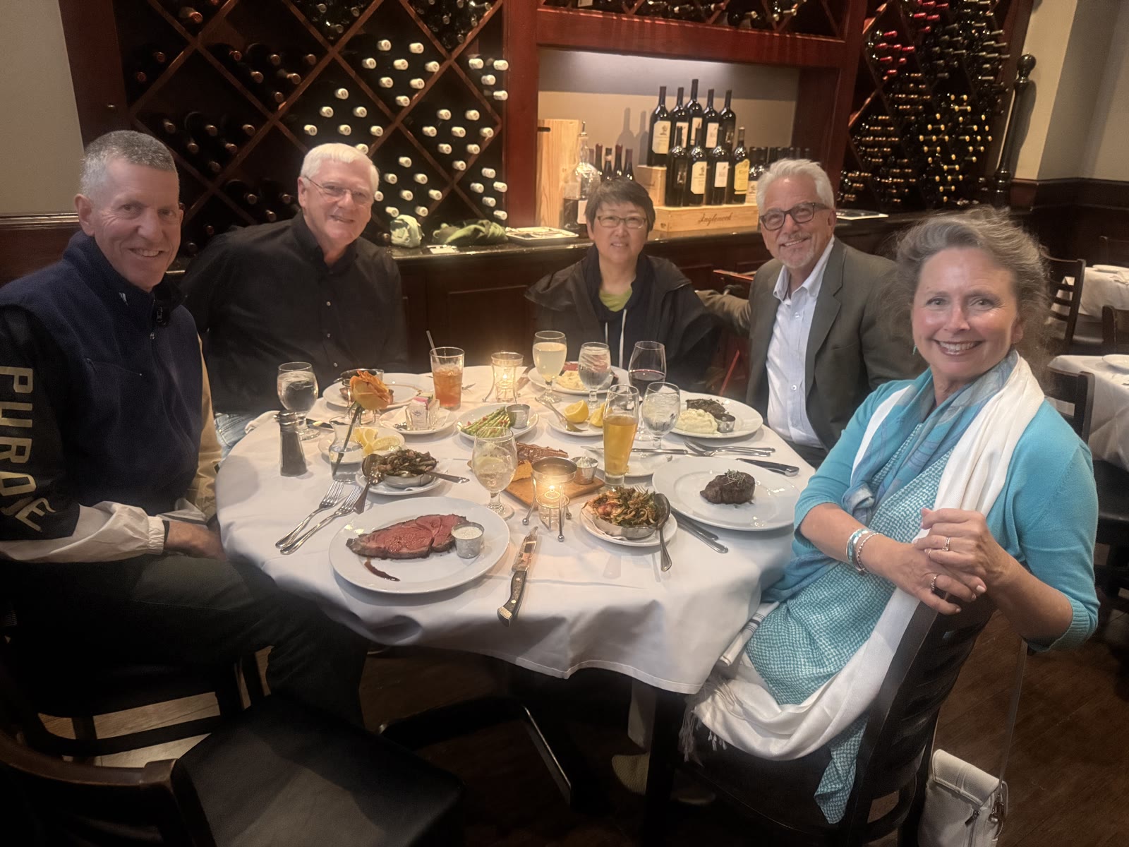 Dinner celebrating the new bridge between East Asia and Network 220